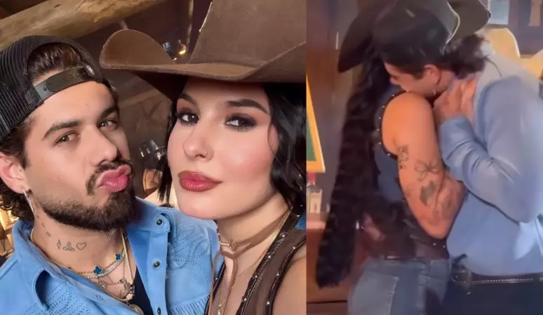 Modelo revela bastidor e clima de romance entre Ana Castela e Zé Felipe: 'Rolou beijo'