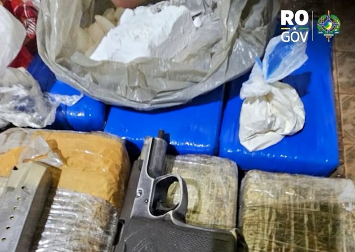 Forças de segurança intensificam operação e atingem facções ligadas ao tráfico em Rondônia