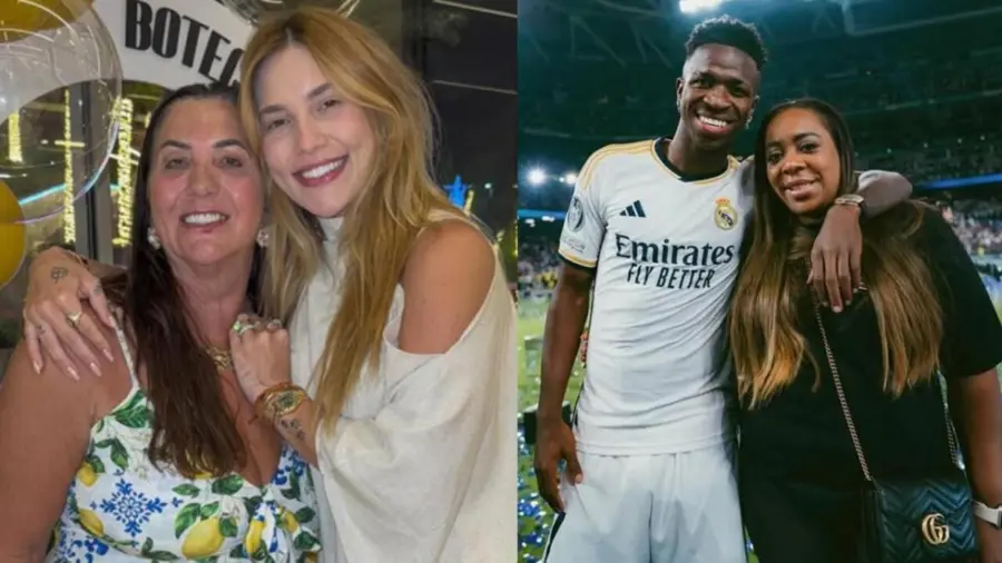 Margareth Serrão, mãe de Virgínia, chama atenção ao publicar foto com mãe de Vini Jr.
