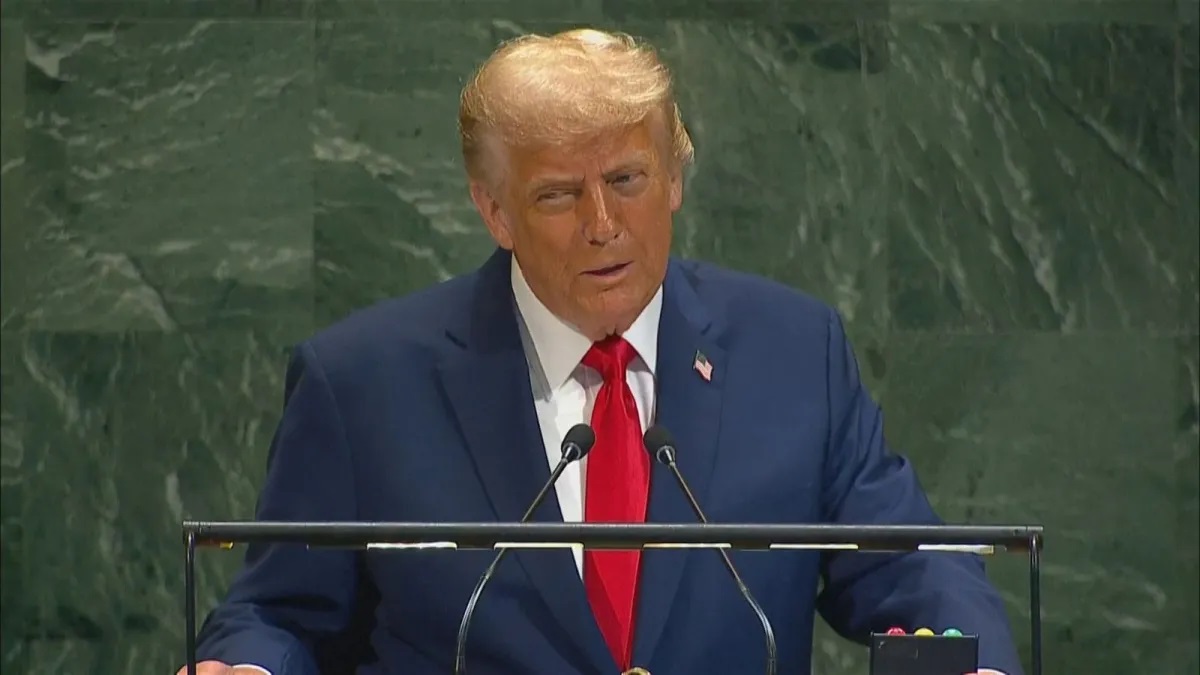 Presidente Donald Trump critica ONU e diz que "palavras vazias não encerram guerras"
