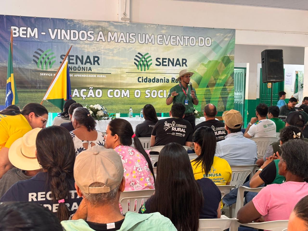 Evento do Sistema FAPERON/SENAR leva cidadania e cuidado às famílias da zona rural em Buritis