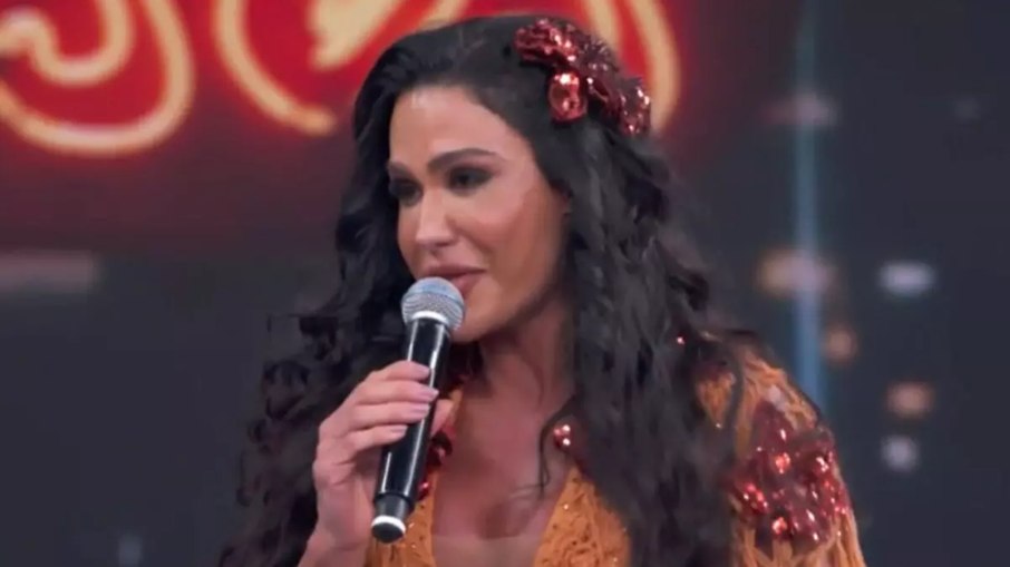 Gracyanne Barbosa sofre lesão em meio ao "Dança dos Famosos" do "Domingão com Huck"
