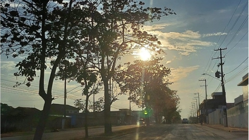 Sábado em Rondônia terá sol predominante e chuvas rápidas em algumas regiões