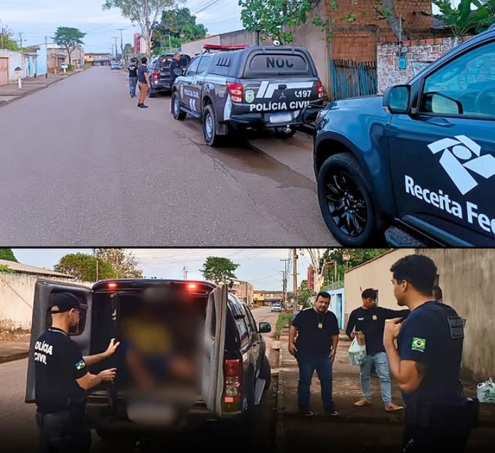 Investigado por tráfico é preso em operação conjunta na capital e em Ji-Paraná