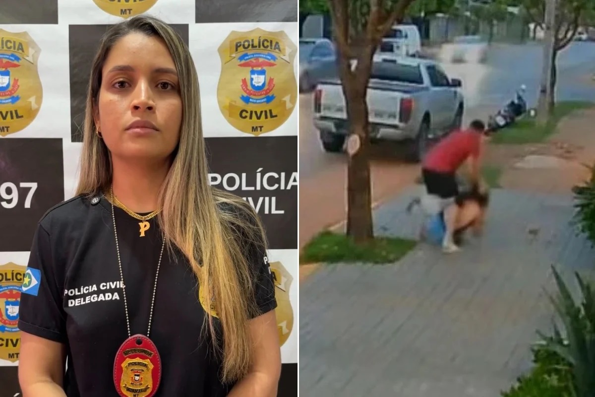 Delegada parabeniza homem que salvou mulher espancada por empresário na rua
 