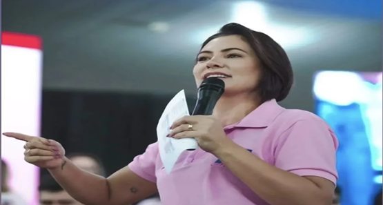 Michelle brilha em Ji-Paraná e reforça o nome de Bolsonaro para 2026