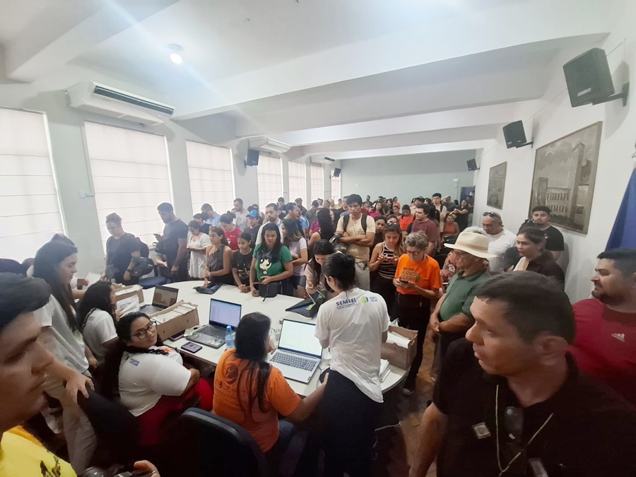 Comunidade participa da entrega de kits para a tradicional corrida Cidade de Porto Velho