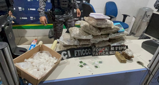 Polícia prende irmãos com 14 quilos de maconha na zona leste de Porto Velho