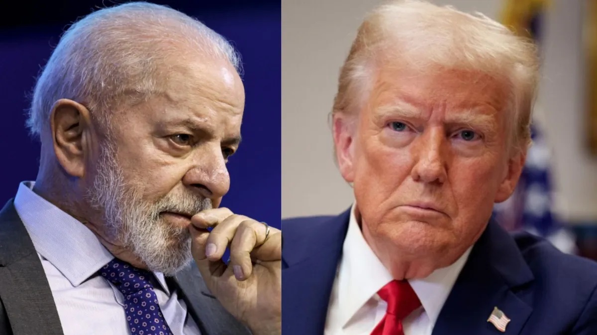 Lula conversa com Trump por videoconferência em meio a tarifaço sobre produtos brasileiros
