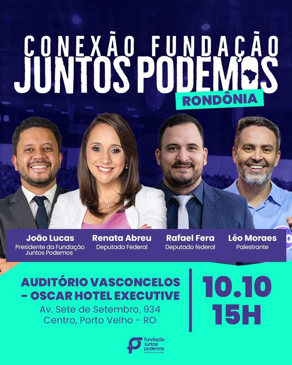 Fundação Juntos Podemos realiza encontro em Porto Velho para fortalecer diálogo político 