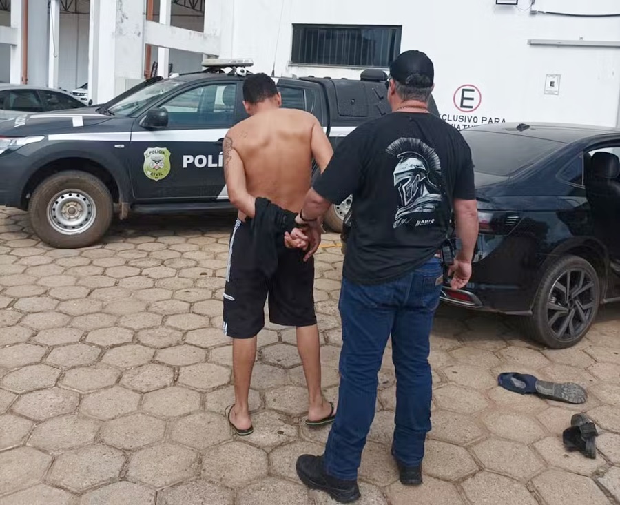 Homem é preso em Vilhena após espancar ex-namorada e mantê-la em cárcere privado
