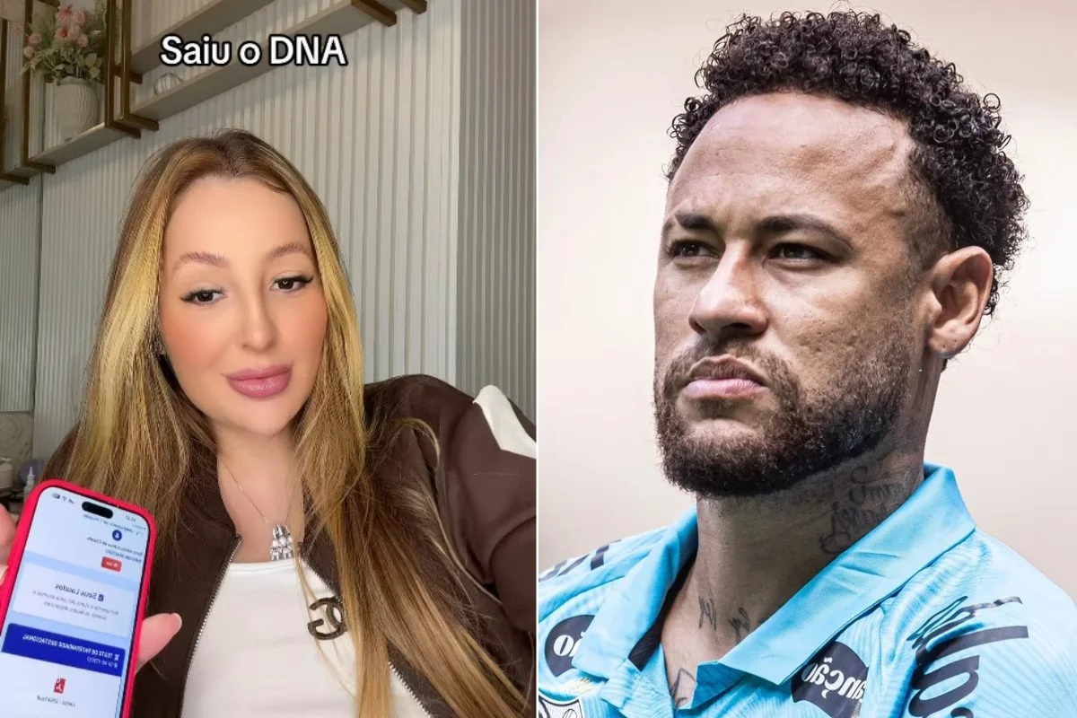 Grávida, garota de programa ligada em escândalo de Neymar surge com exame de DNA
