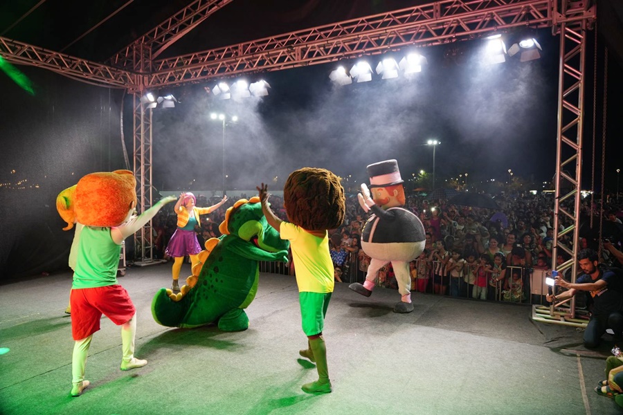 Festa no Parque da Cidade é sucesso de público com show gratuito do Mundo Bita