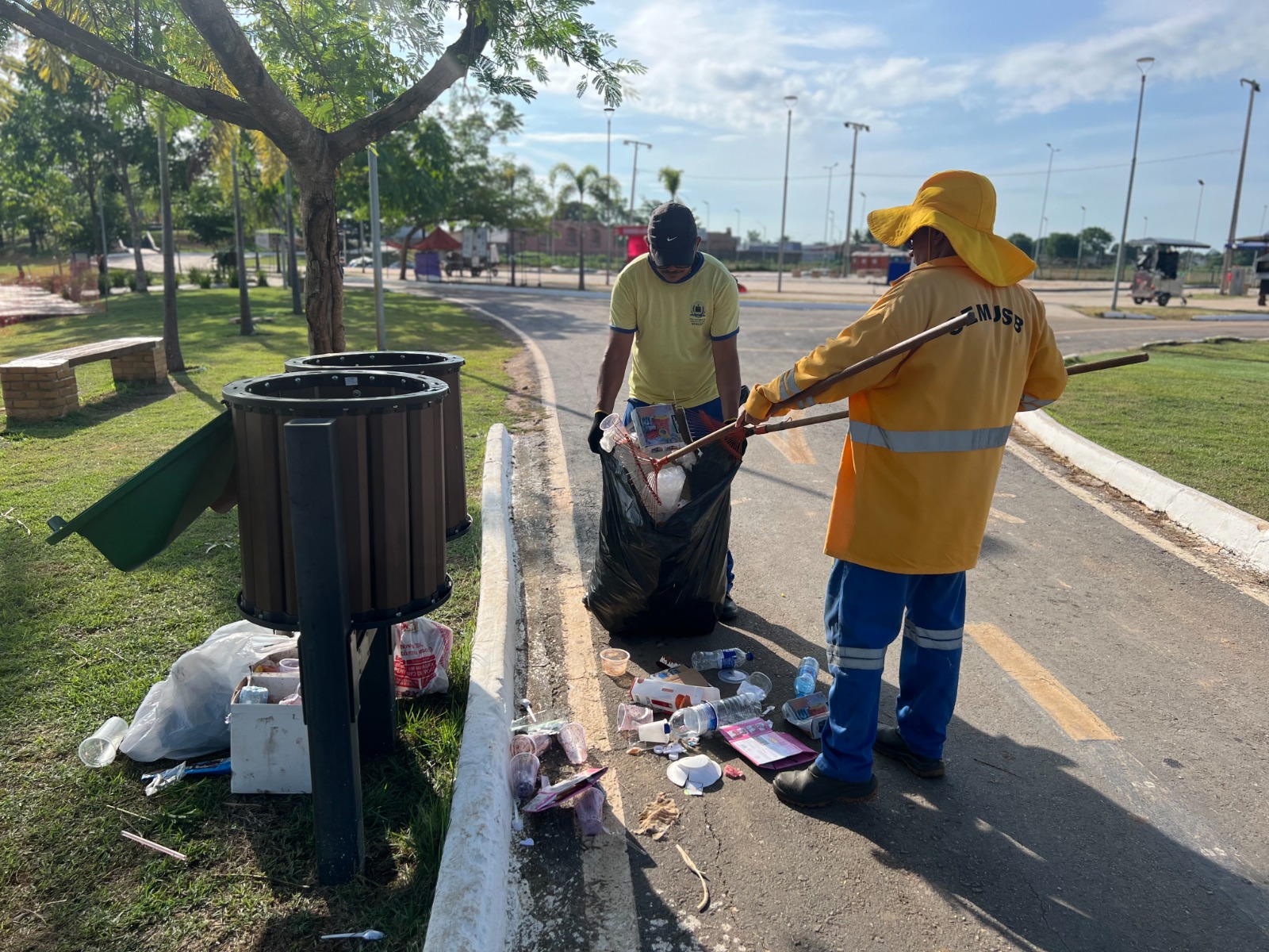 Prefeitura garante limpeza e bem-estar no Parque da Cidade durante evento Cidade Alegria
