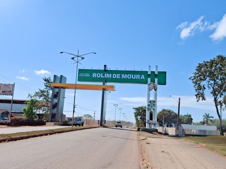 Portal de entrada moderniza Rolim de Moura e se torna novo cartão-postal do município