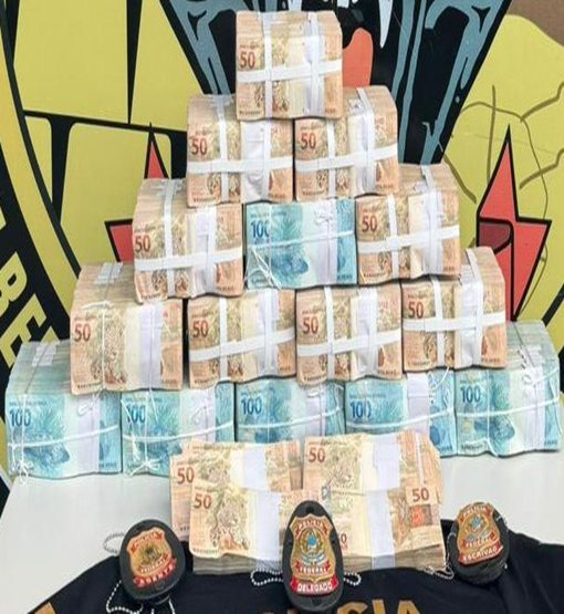 Polícia Federal apreende mais de R$ 1 milhão em espécie em Porto Velho/RO
