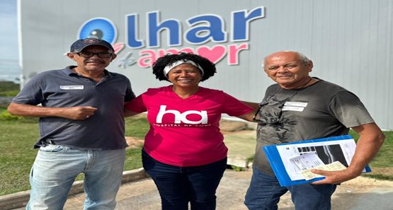Iniciativa de Sílvia Cristina, projeto Olhar de Amor registra 4.300 cirurgias de catarata 
