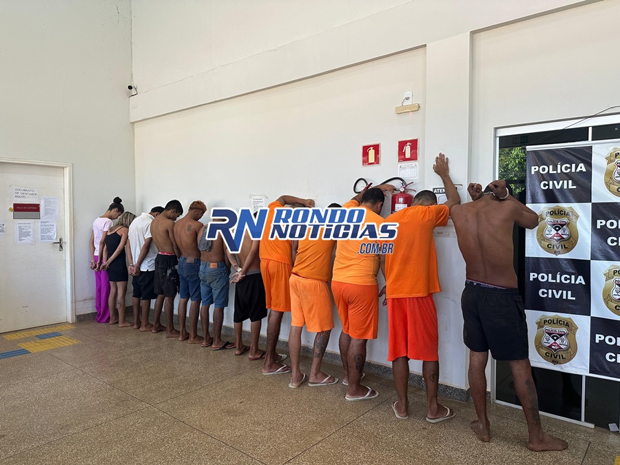 PC/RO deflagra operação “Império da Lei” contra facção envolvida em crimes violentos