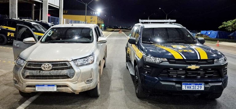 Polícia Rodoviária Federal em Rondônia recupera veículo roubado e adulterado em Ariquemes