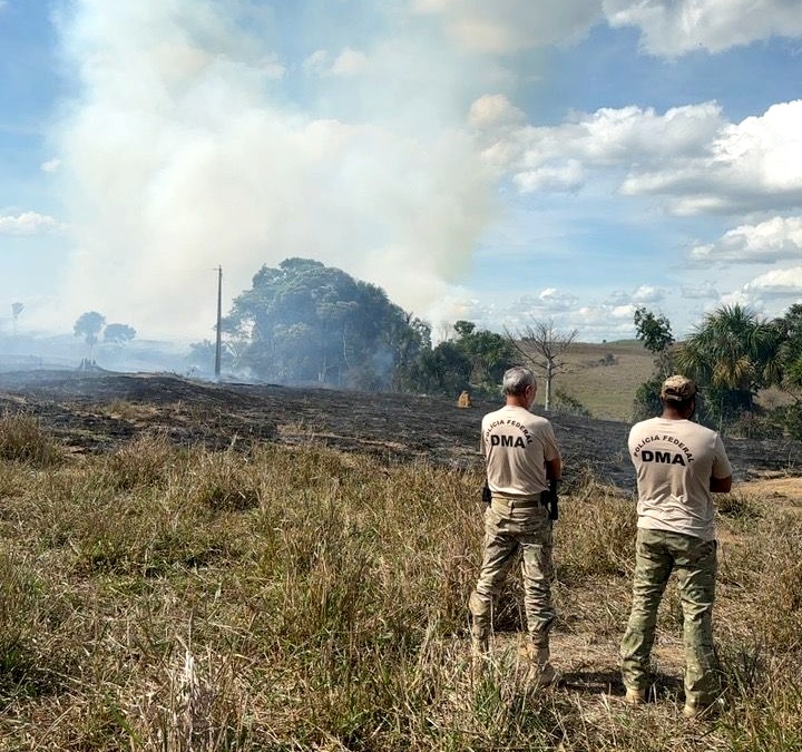 PF prende homem por incêndio criminoso em Campo Novo de Rondônia