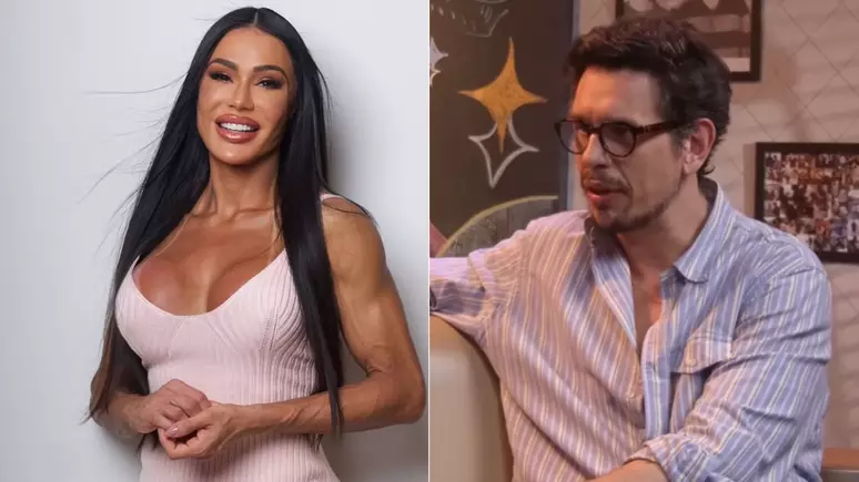 Após negar, ator da Globo revela sexo virtual com Gracyanne Barbosa; veja o vídeo