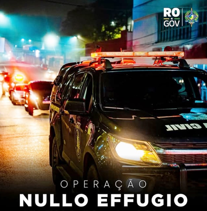 Operação da Polícia Civil prende quatro suspeitos de facção criminosa em Rondônia