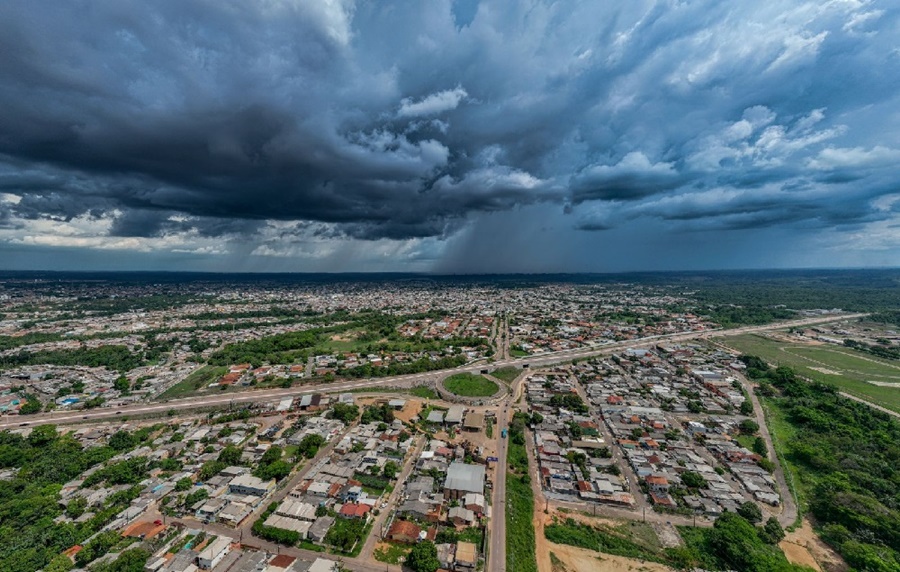 Porto Velho terá sábado de tempo instável e possibilidade de chuva
