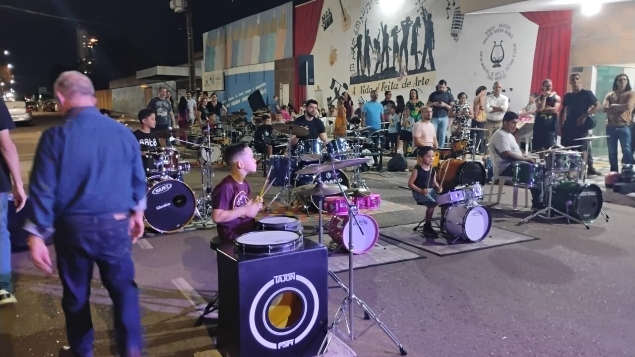 Centro Municipal Jorge Andrade reúne músicos e apaixonados por percussão em Porto Velho
