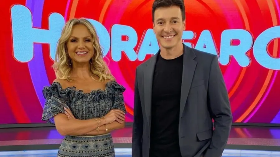 Rodrigo Faro tenta puxar tapete de Eliana, dá errado, mas atrapalha a loira na Rede Globo
