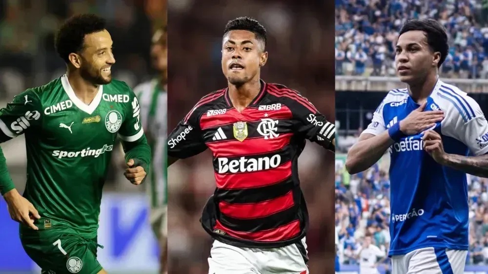 Palmeiras, Flamengo e Cruzeiro, confira as chances atualizadas de título do Brasileiro
