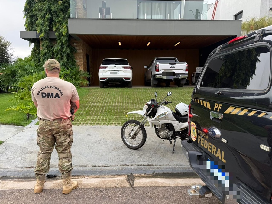 PF desarticula esquema de lavagem de dinheiro da extração ilegal de madeira em RO