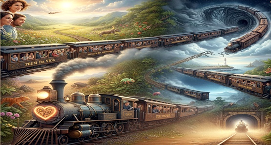 Crônica de Fim de Semana - O Trem da vida e os solavancos da viagem 