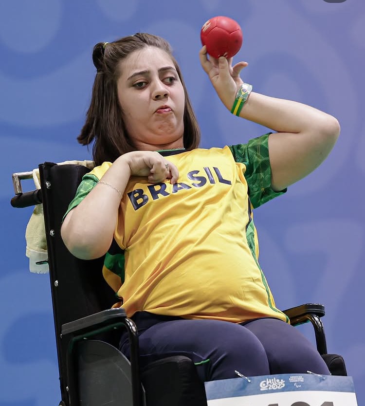 Gabrielly Alves, revelação do Joer, é prata nos Jogos Parapan-Americanos, no Chile