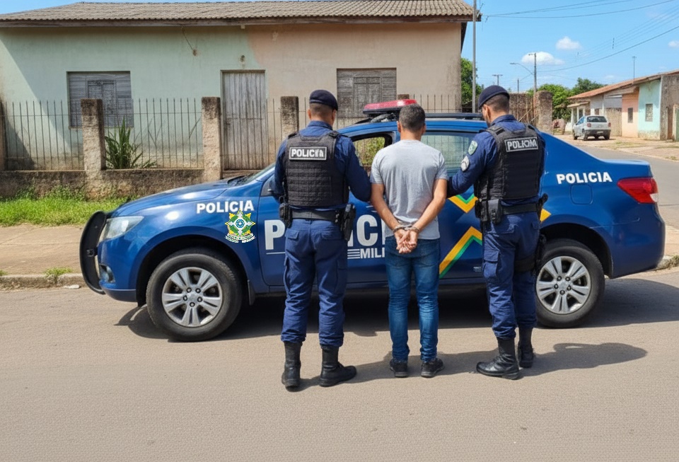 Polícia Militar de RO impede agressão e resgata mulher e crianças em Guajará-Mirim