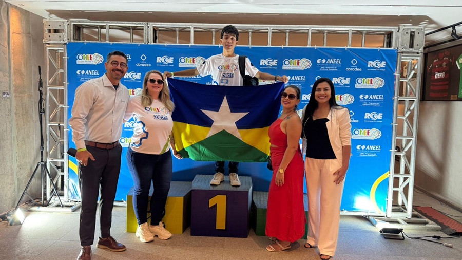Aluno de Porto Velho representa RO na final da ONEE em Brasília