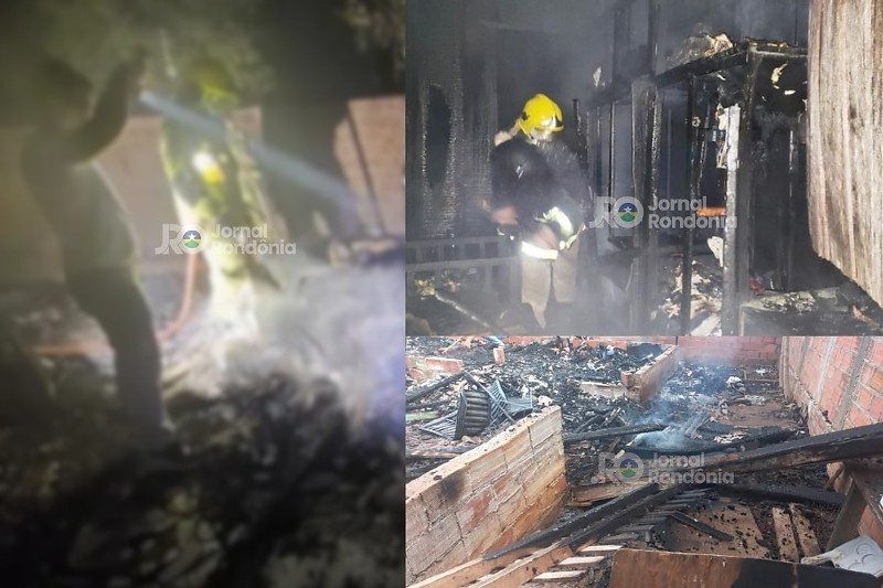 Incêndio mata duas crianças e mãe é investigada por abandono de incapaz