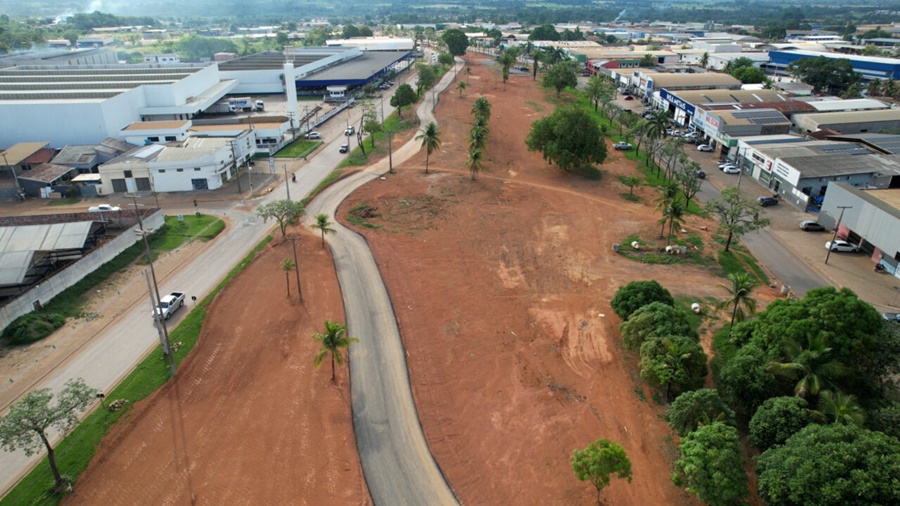 Revitalização do Espaço Alternativo de Ariquemes avança com cerca de 50% das obras concluídas
