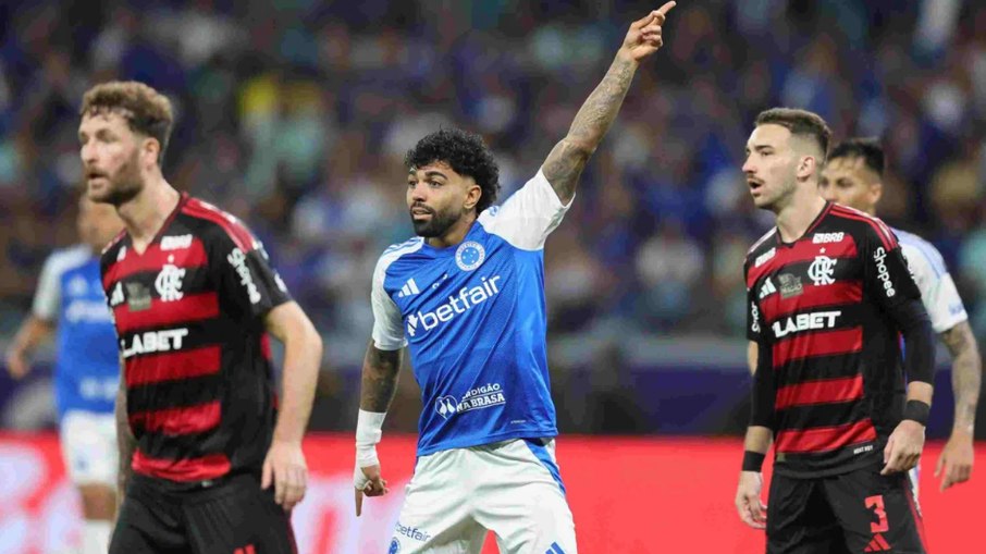 Gabigol torce por título do Flamengo e diz que Santos "não cai"
