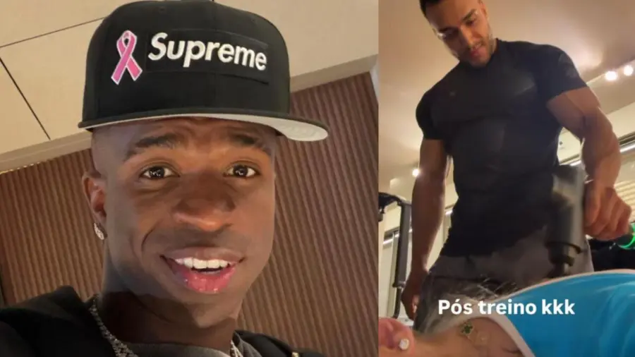 Vini Jr. reage sobre rumores de término após polêmica de Virgínia com personal trainer

