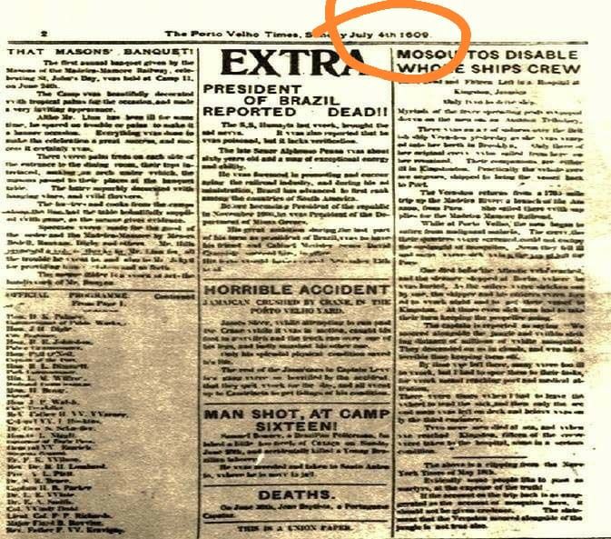 O Dia na História - Compilação do jornalista Lúcio Albuquerque
