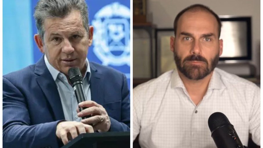 Governador do MT contra-ataca Eduardo Bolsonaro: "Conseguiu? Colocar o pai dele na prisão"