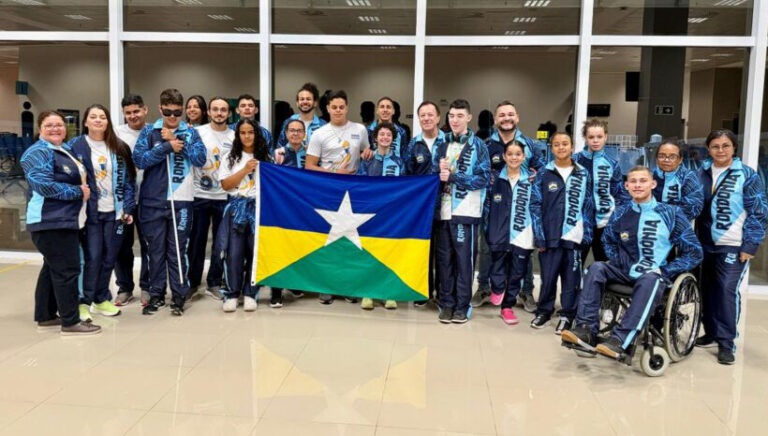 Delegação rondoniense recebe kits e inicia participação nas Paralimpíadas Escolares 2025, em São Paulo