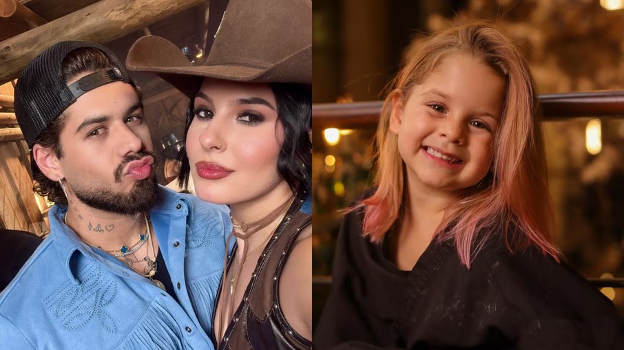 Zé Felipe encontra Maria Flor e pergunta sobre Castela repercute: "Papai. Cadê a Ana?"
