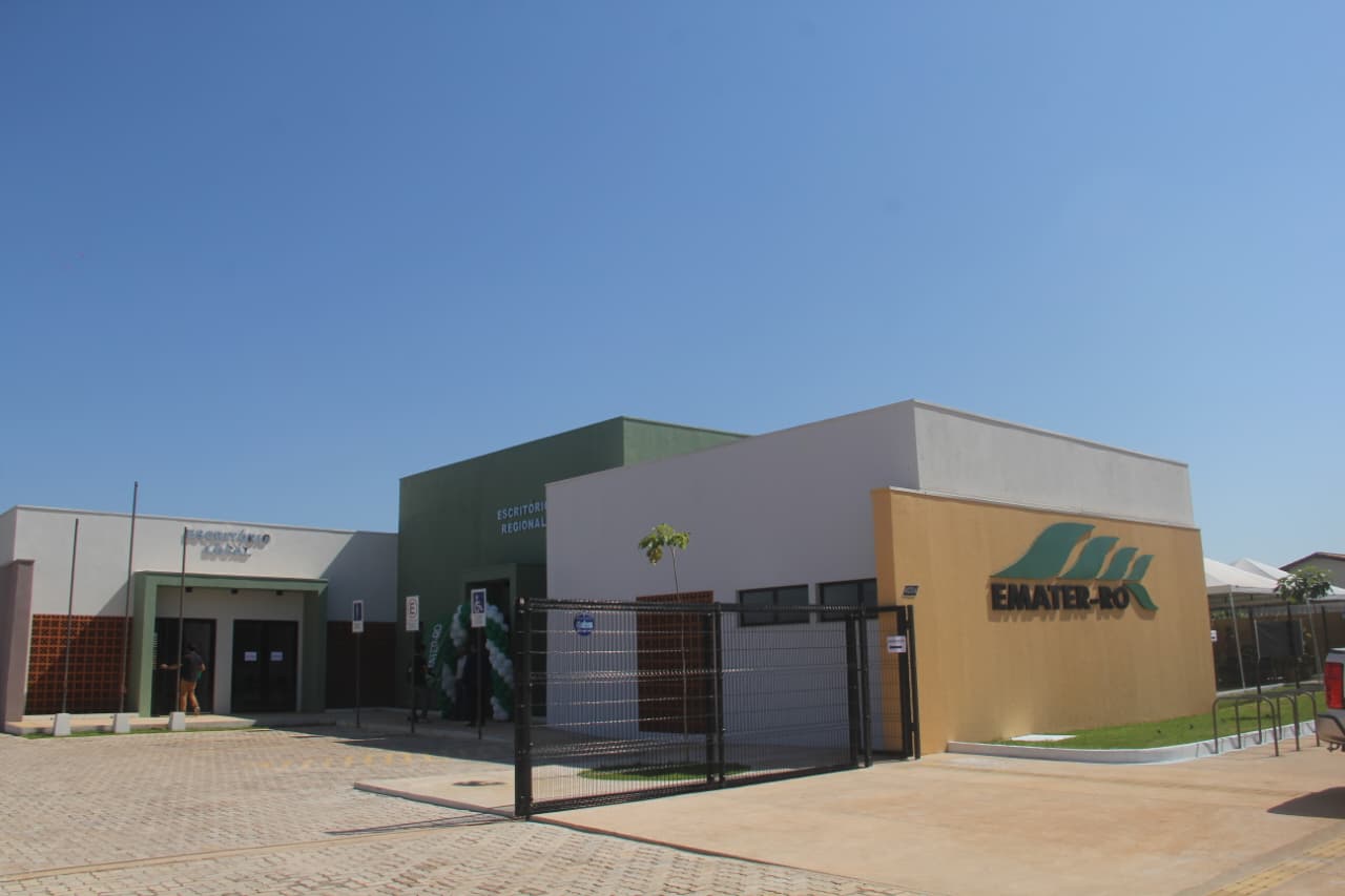Novo prédio da Emater-RO inaugurado pelo governo  impulsiona assistência técnica rural 