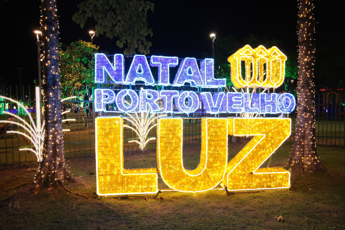 AO VIVO - Abertura do “Natal Porto Velho Luz, uma Cidade Encantada