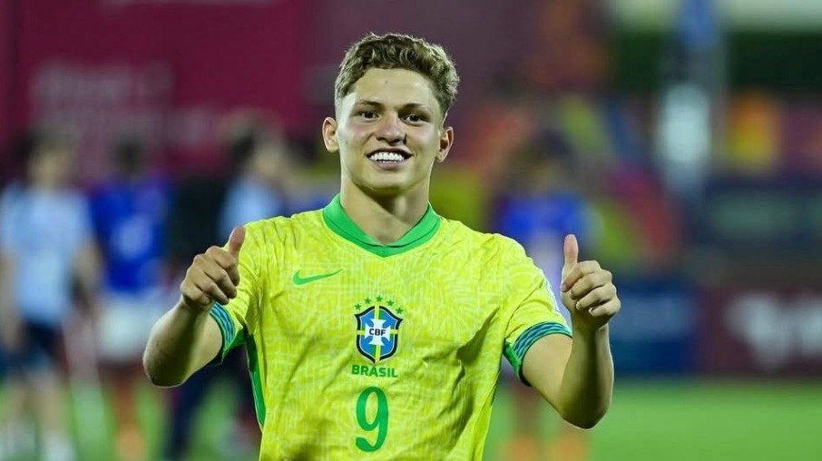 "Haaland do Sertão" é joia do Bahia que brilha no Mundial sub-17
