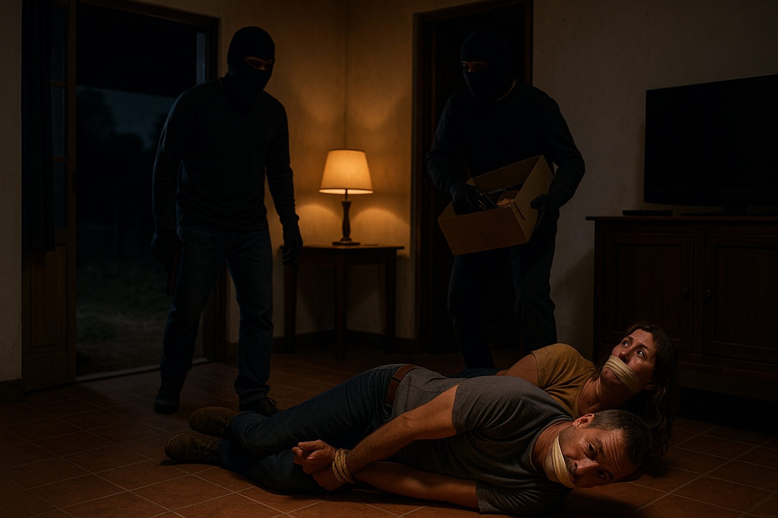 Casal vive madrugada de terror em fazenda após invasão de criminosos na BR-364