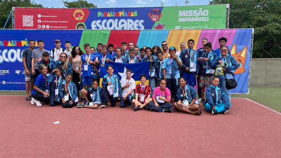 RO amplia desempenho nas Paralimpíadas Escolares encerrando 1º bloco com 24 medalhas 