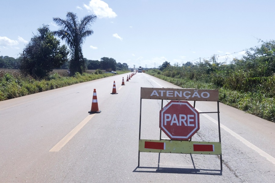 Novos trechos da BR-364 continuam em ‘Pare e Siga’ até dia 29/11; veja quais