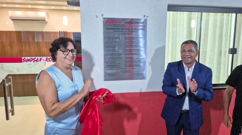 SINDSEF/RO inaugura nova Coordenação Regional em Ariquemes 